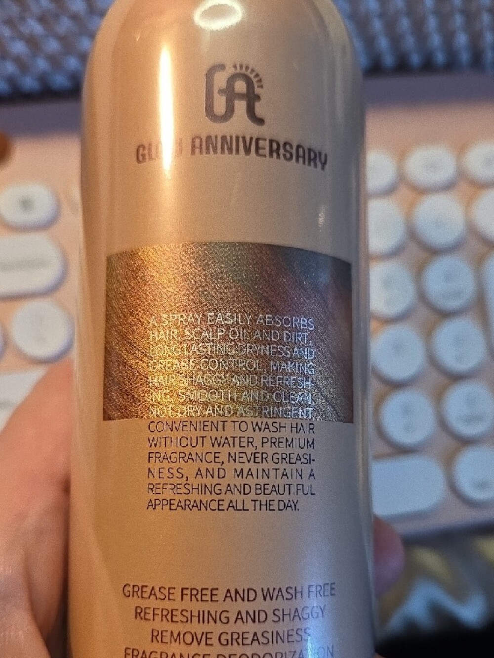 Tiktok Amazing Dry Shampoo Hairspray With Vent Brush - Picture 4 of 5